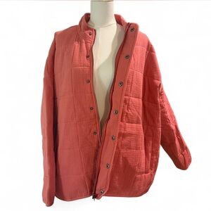 Torrid Faded Rose Quilted Jacket